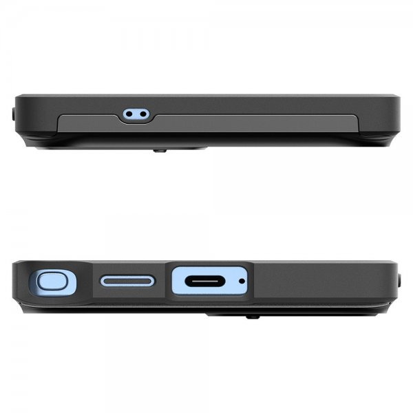 Spigen Samsung Galaxy S25 Ultra Cover Optik Armor Sort