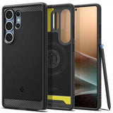 Spigen Samsung Galaxy S25 Ultra Cover Rugged Armor MagFit Mat Sort