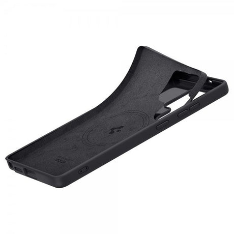 Spigen Samsung Galaxy S25 Ultra Cover Silicone Fit MagFit Sort