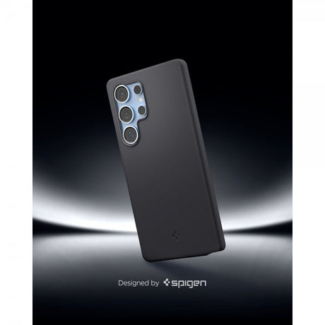 Spigen Samsung Galaxy S25 Ultra Cover Silicone Fit MagFit Sort