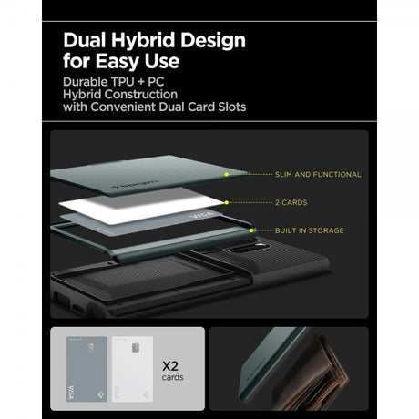 Spigen Samsung Galaxy S25 Ultra Cover Slim Armor CS Abyss Green