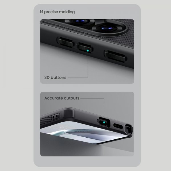 Nillkin Samsung Galaxy S25 Ultra Cover Super Frosted Shield Pro MagSafe Sort