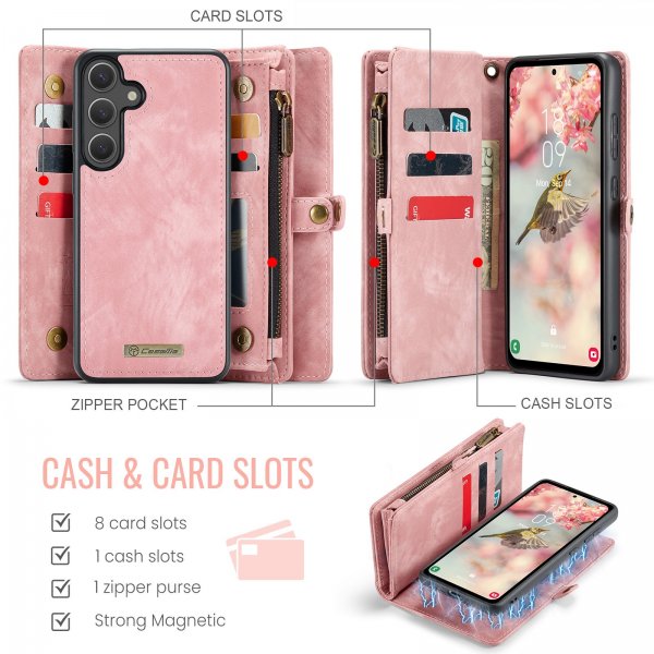 CaseMe Samsung Galaxy S26 Etui 008 Series Aftageligt Cover Rosa