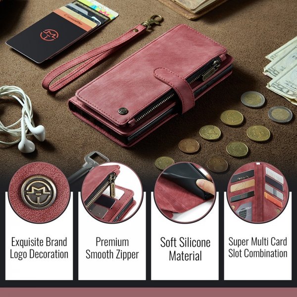 CaseMe Samsung Galaxy S26 Etui C30 Series Rød