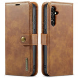 Dg.Ming Samsung Galaxy S26 Etui med Aftagelig Skal Brun