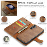 Dg.Ming Samsung Galaxy S26 Etui med Aftagelig Skal Brun