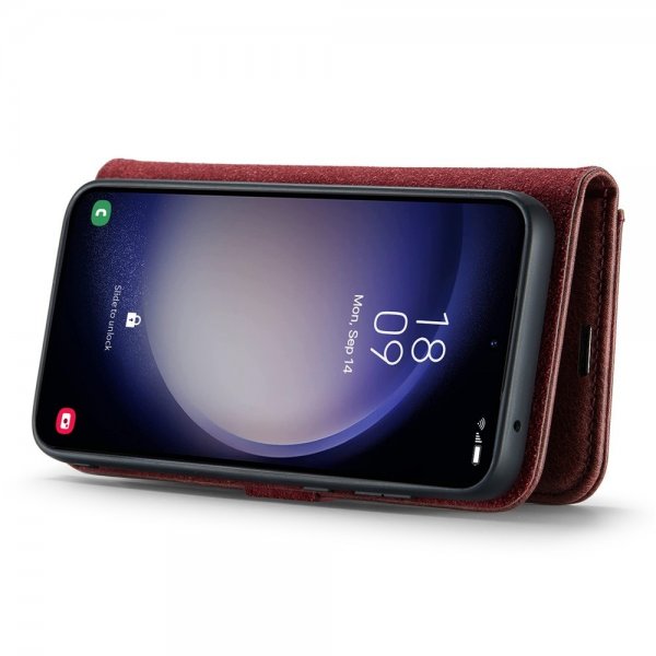 Dg.Ming Samsung Galaxy S26 Etui med Aftagelig Skal Rød