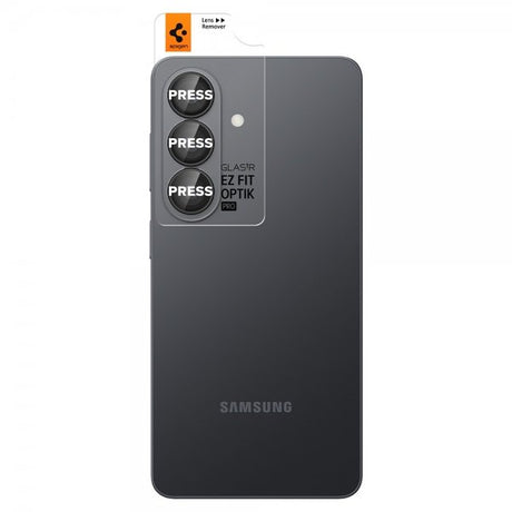 Spigen Samsung Galaxy S26 Kamerabeskyttelse GLAS.tR EZ Fit Optik Pro 2-pak Sort