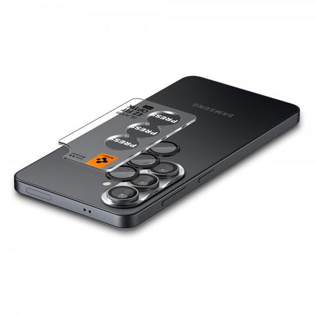 Spigen Samsung Galaxy S26 Kamerabeskyttelse GLAS.tR EZ Fit Optik Pro 2-pak Sort