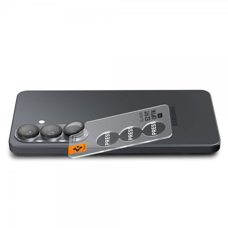 Spigen Samsung Galaxy S26 Kamerabeskyttelse GLAS.tR EZ Fit Optik Pro 2-pak Sort
