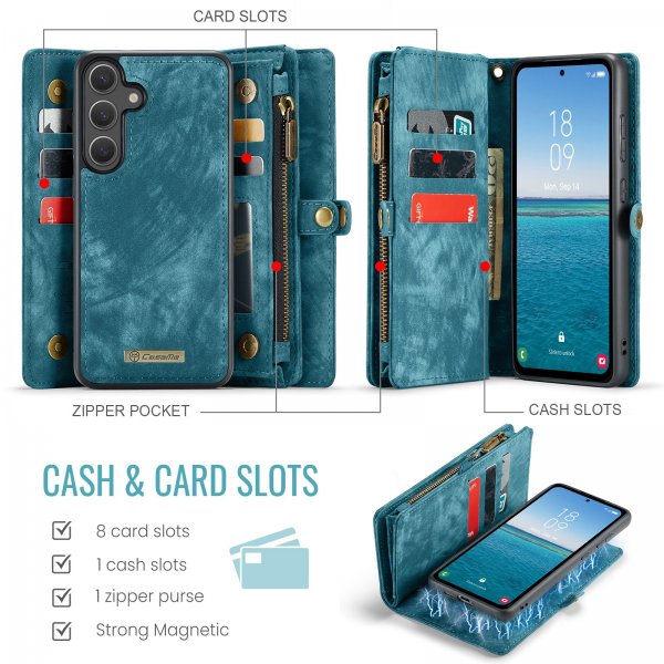 CaseMe Samsung Galaxy S26 Plus Cover 008 Series Aftageligt Cover Blå