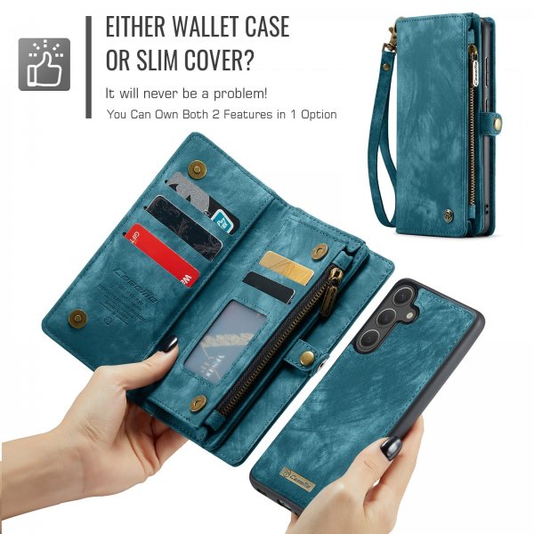 CaseMe Samsung Galaxy S26 Plus Cover 008 Series Aftageligt Cover Blå