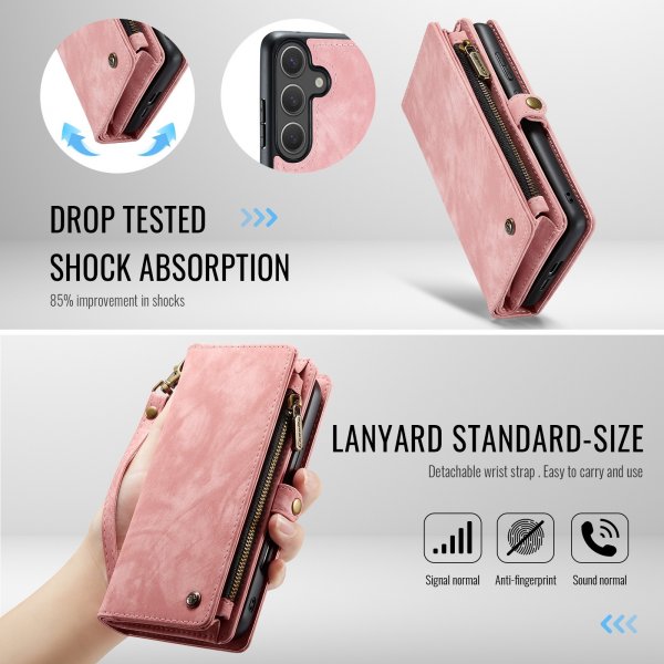 CaseMe Samsung Galaxy S26 Plus Cover 008 Series Aftageligt Cover Rosa