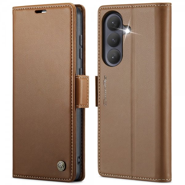CaseMe Samsung Galaxy S26 Plus Cover 023 Series Brun
