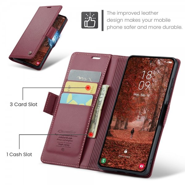 CaseMe Samsung Galaxy S26 Plus Cover 023 Series Rød