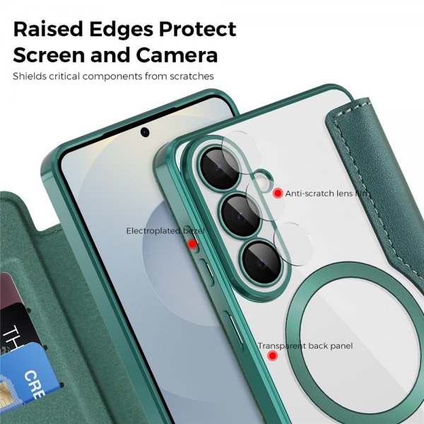 Samsung Galaxy S26 Plus Cover MagSafe Grøn