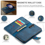Dg.Ming Samsung Galaxy S26 Plus Cover med Aftageligt Cover Blå