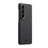 Pitaka Samsung Galaxy S26 Plus Cover Edge Sort/Grå Twill