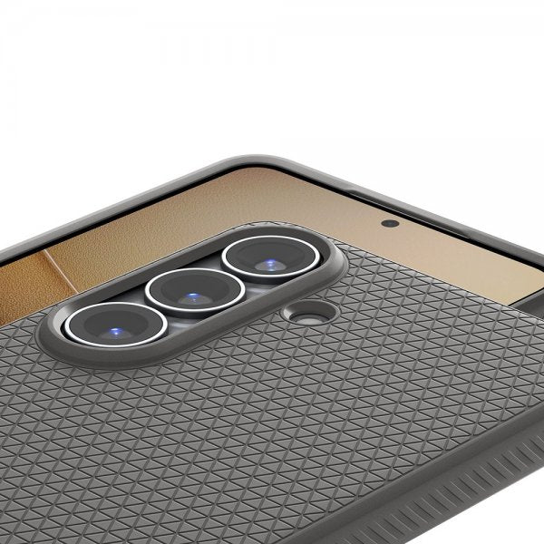 Spigen Samsung Galaxy S26 Plus Cover Liquid Air MagFit Marble Gray