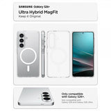 Spigen Samsung Galaxy S26 Plus Cover Ultra Hybrid MagFit Klar Hvid