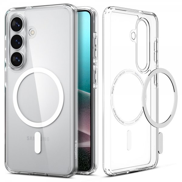 Spigen Samsung Galaxy S26 Plus Cover Ultra Hybrid MagFit Klar Hvid