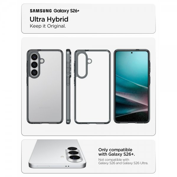 Spigen Samsung Galaxy S26 Plus Cover Ultra Hybrid Space Crystal