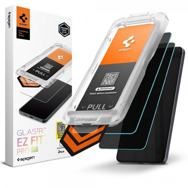 Spigen Samsung Galaxy S26 Plus Skærmbeskyttelse GLAS.tR EZ Fit Pro Privacy 2-pak