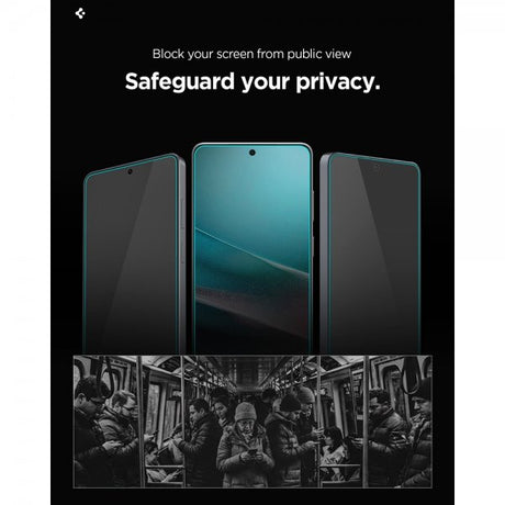 Spigen Samsung Galaxy S26 Plus Skærmbeskyttelse GLAS.tR EZ Fit Pro Privacy 2-pak