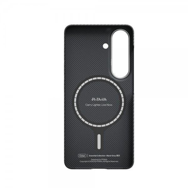 Pitaka Samsung Galaxy S26 Cover Edge Black/Grey Twill