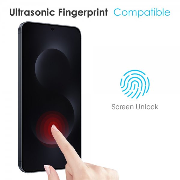 Northjo Samsung Galaxy S26 Cover med Skærmbeskyttelse og Kamerabeskyttelse 3-i-1