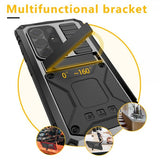 R-JUST Samsung Galaxy S26 Cover Metal Stødsikkert Sort