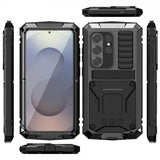 R-JUST Samsung Galaxy S26 Cover Metal Stødsikkert Sort