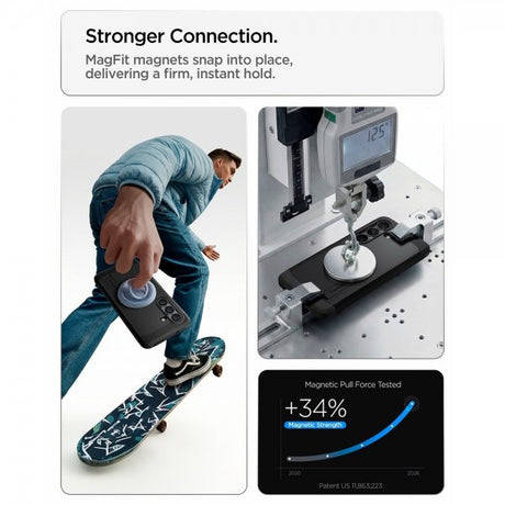 Spigen Samsung Galaxy S26 Cover Tough Armor MagFit Sort