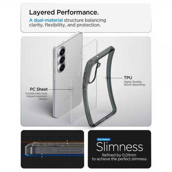 Spigen Samsung Galaxy S26 Cover Ultra Hybrid Space Crystal