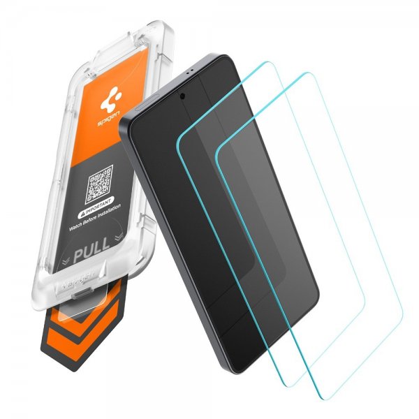 Spigen Samsung Galaxy S26 Skærmbeskyttelse GLAS.tR EZ Fit Pro 2-pak