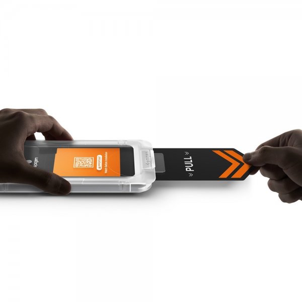Spigen Samsung Galaxy S26 Skærmbeskyttelse GLAS.tR EZ Fit Pro Privacy 2-pak