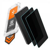 Spigen Samsung Galaxy S26 Skærmbeskyttelse GLAS.tR EZ Fit Pro Privacy 2-pak