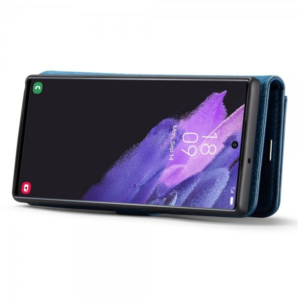 Dg.Ming Samsung Galaxy S26 Ultra Etui med Aftageligt Cover Blå