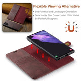 Dg.Ming Samsung Galaxy S26 Ultra Etui med Aftageligt Cover Rød