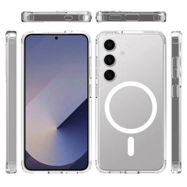 Nordic Covers Samsung Galaxy S26 Cover Feather Series MagSafe Transparent