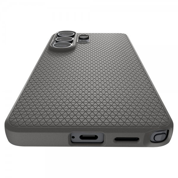 Spigen Samsung Galaxy S26 Ultra Cover Liquid Air MagFit Marble Gray