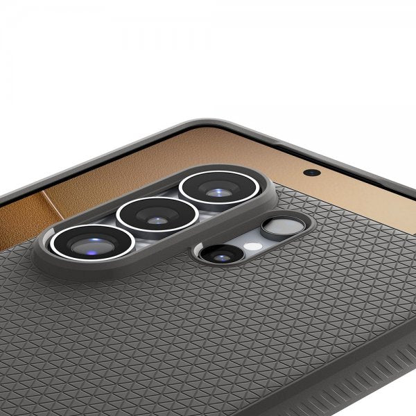 Spigen Samsung Galaxy S26 Ultra Cover Liquid Air MagFit Marble Gray