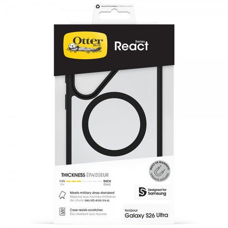 Otterbox Samsung Galaxy S26 Ultra Cover React MagSafe Black Crystal