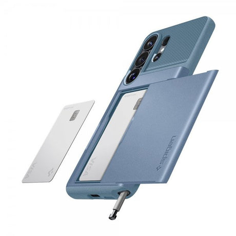 Spigen Samsung Galaxy S26 Ultra Cover Slim Armor CS Lyseblå
