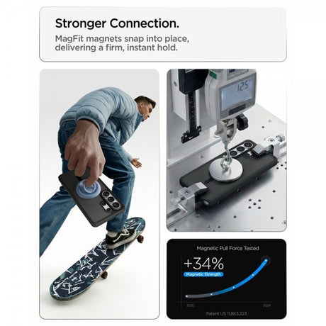 Spigen Samsung Galaxy S26 Ultra Cover Ultra Hybrid MagFit Frost Black