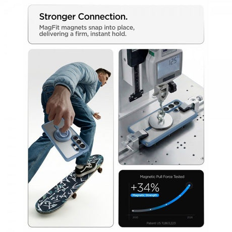 Spigen Samsung Galaxy S26 Ultra Cover Ultra Hybrid MagFit Light Blue