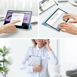 Dux Ducis Samsung Galaxy Tab A9 Plus Etui TOBY-serien Blå