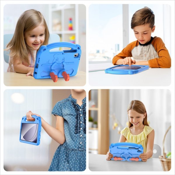 Dux Ducis Samsung Galaxy Tab A7 Lite/Galaxy Tab A9 Cover Panda Blå