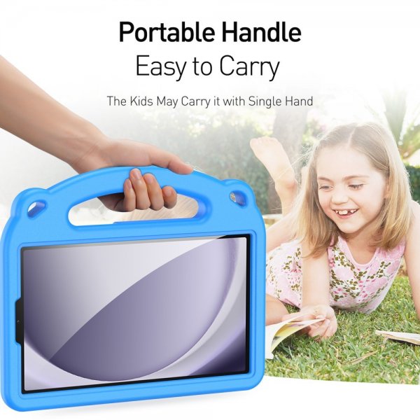 Dux Ducis Samsung Galaxy Tab A7 Lite/Galaxy Tab A9 Cover Panda Blå