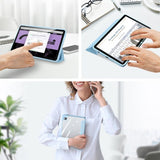 Dux Ducis Samsung Galaxy Tab A9 Cover TOBY Series Blå